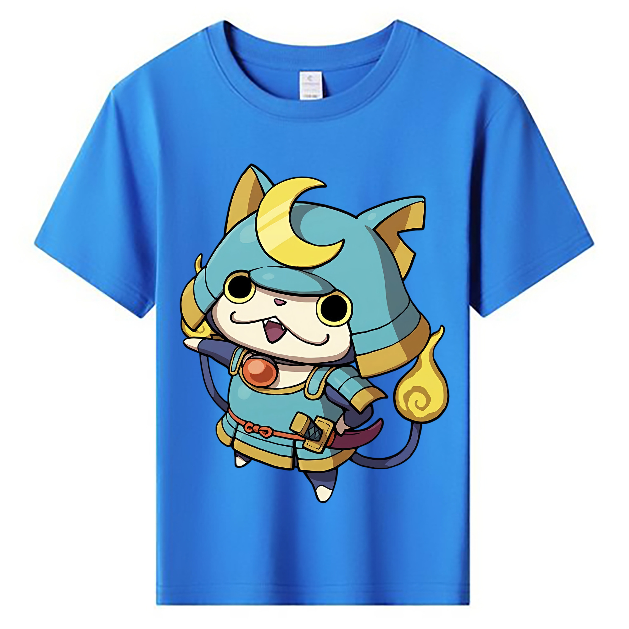 （画像用） 妖怪ウォッチ Yo-kai Watch 綿100％キッズTシャツ（フロントプリント）